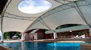 model atap membrane untuk kolam renang